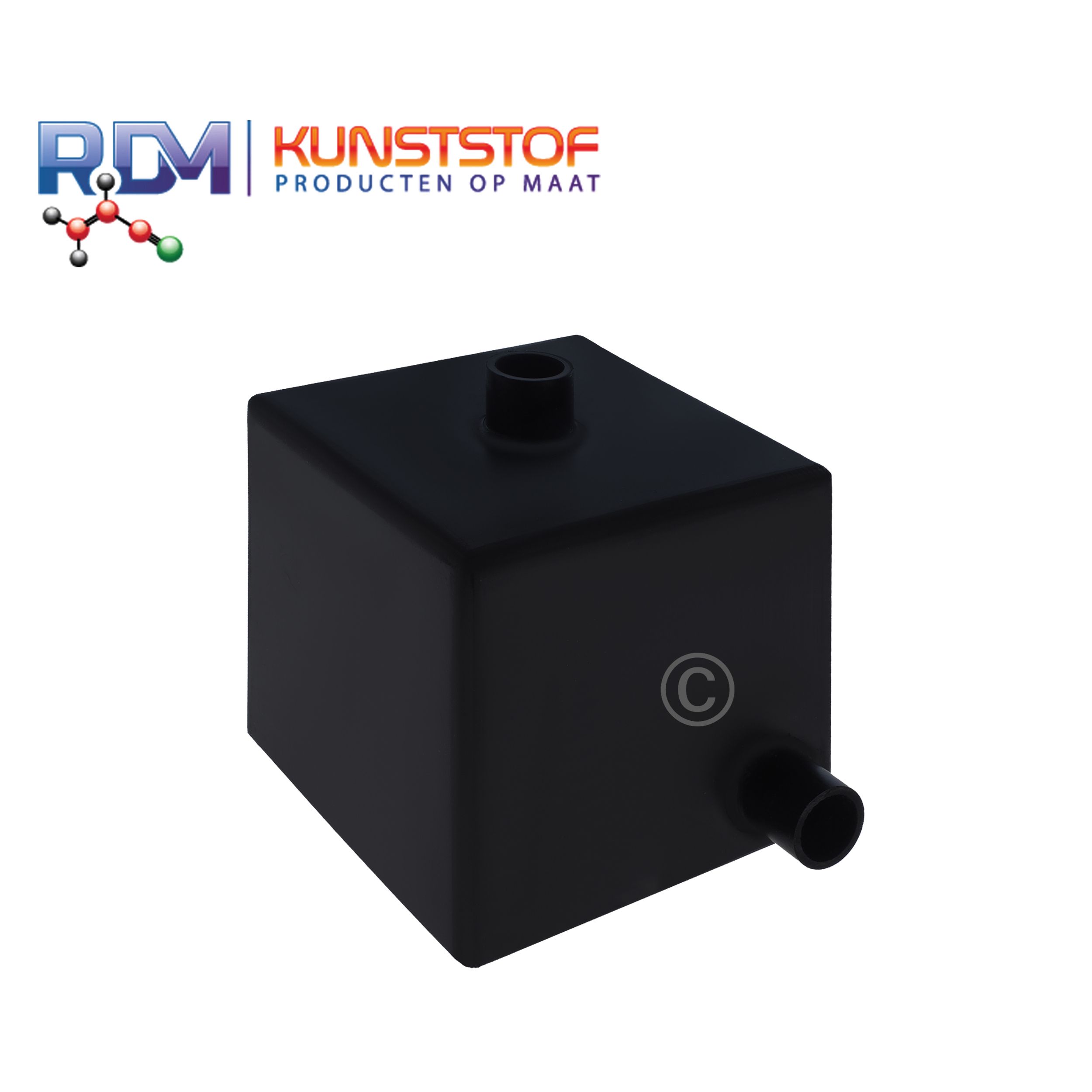 Vierkante HDPE opslagtank