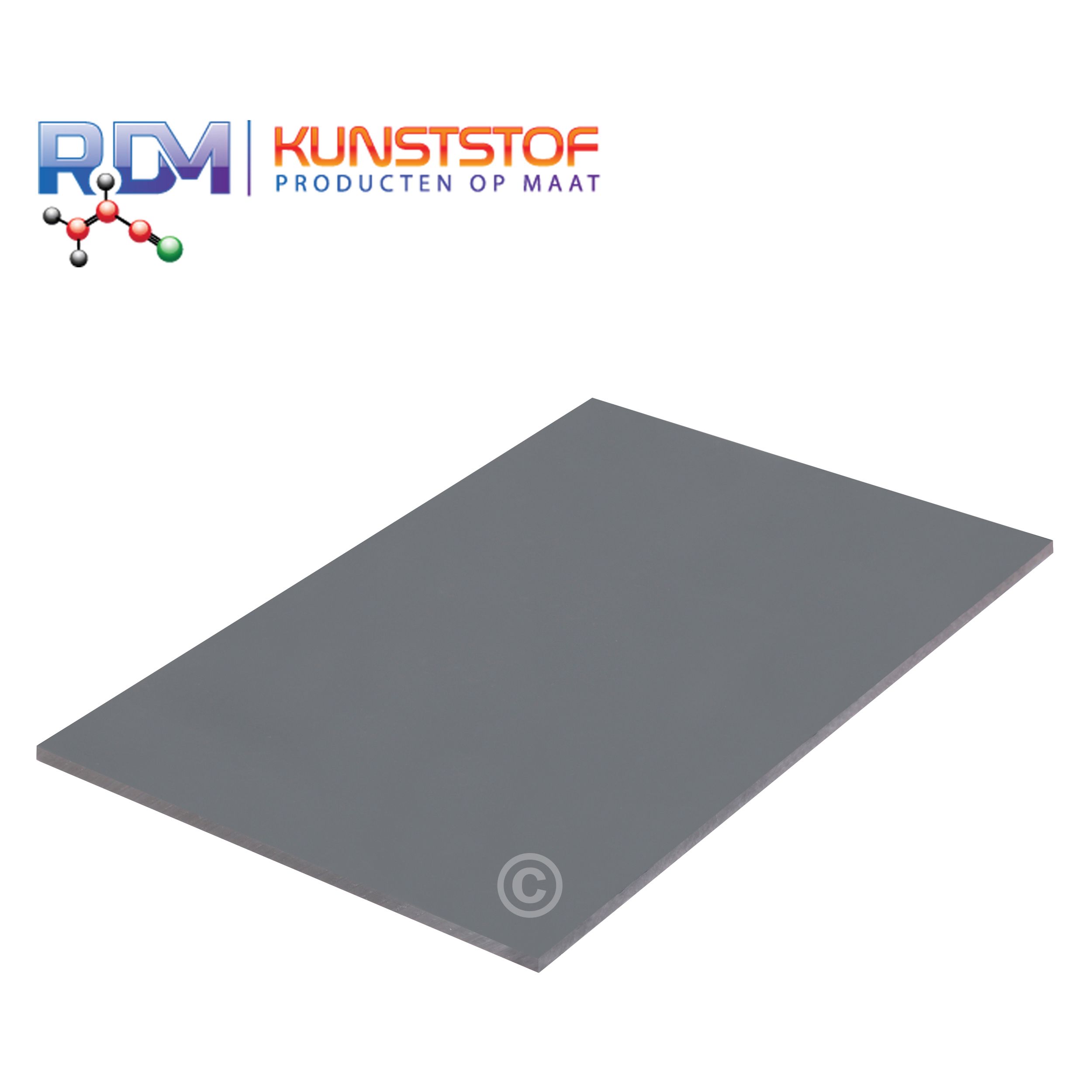 Vlakke PVC plaat op maat