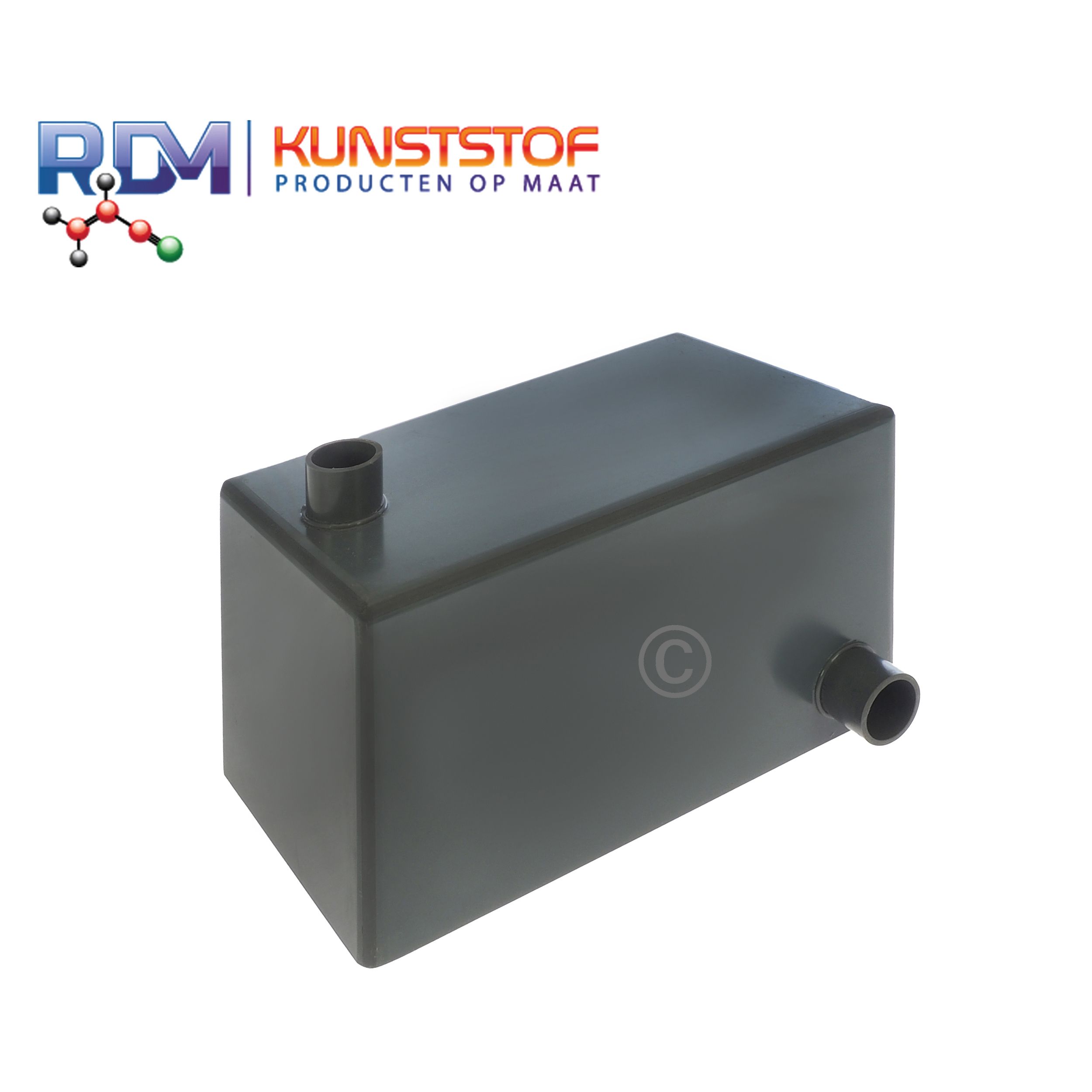 Rechthoekige PVC opslagtank