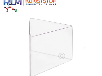 Driehoekige acrylaat plantenbak