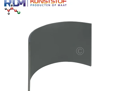 Gebogen PVC plaat op maat